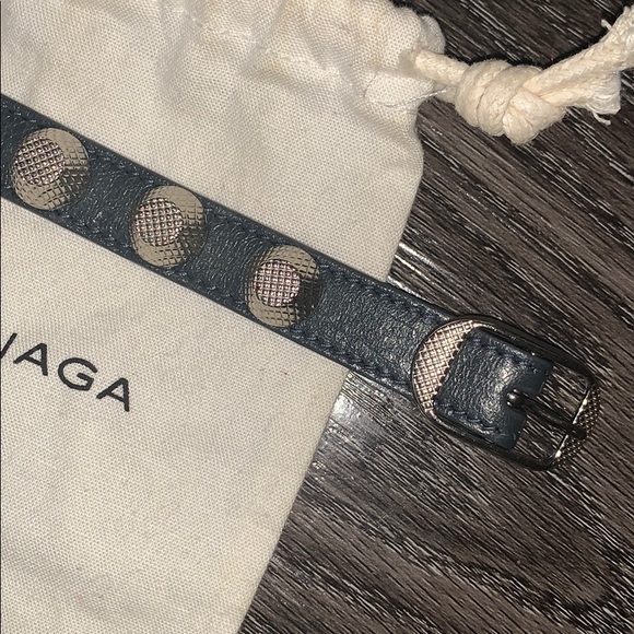 Balenciaga gray stud bracelet - Picture 8 of 9